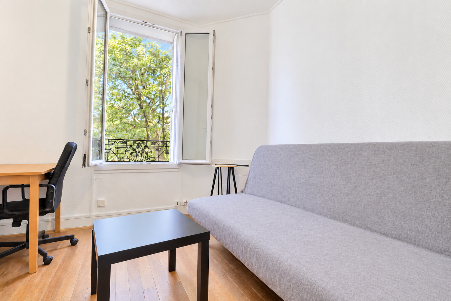 Appartement meublé lumineux avec vue sur parc